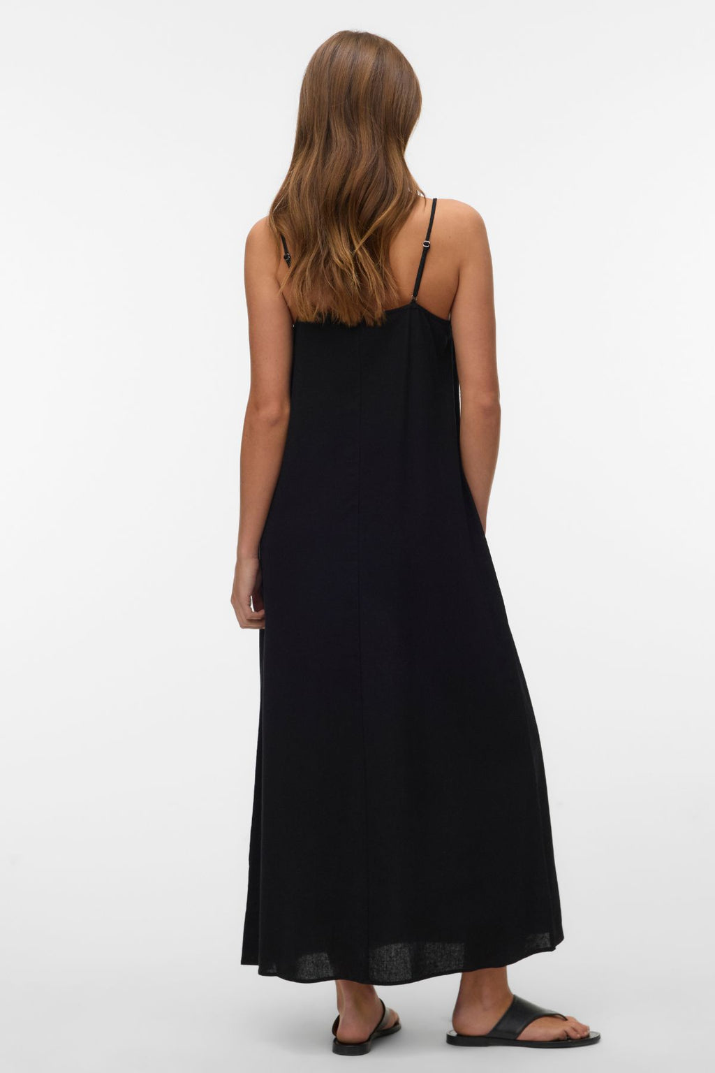 Robe simple à la cheville Mymilo - Noir