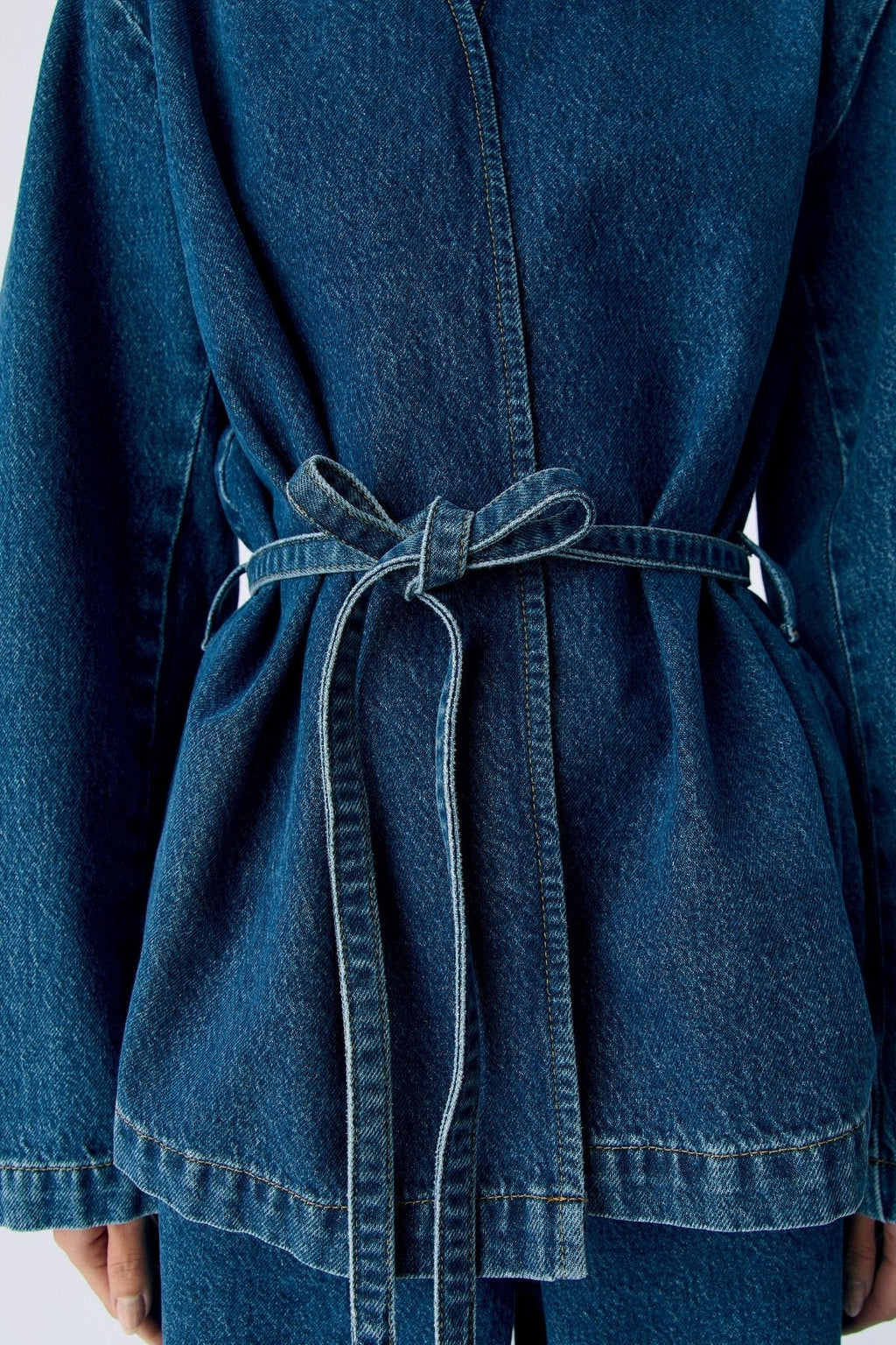 Mallie Blazer - Denim bleu moyen