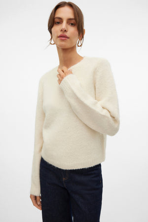 Novah O-Neck Pullover - Birch
