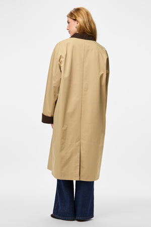 Jorma Long Light Jacket - Travertine Hot Fudge
