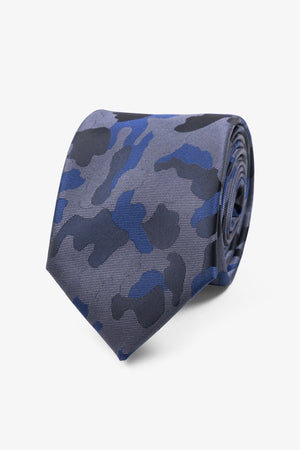 Tie - militaire noir / bleu