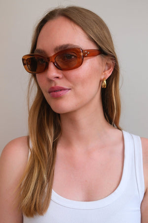 Lunettes de soleil Saga - Orange