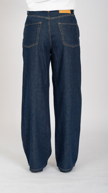 Le jean large de performance original - denim bleu foncé