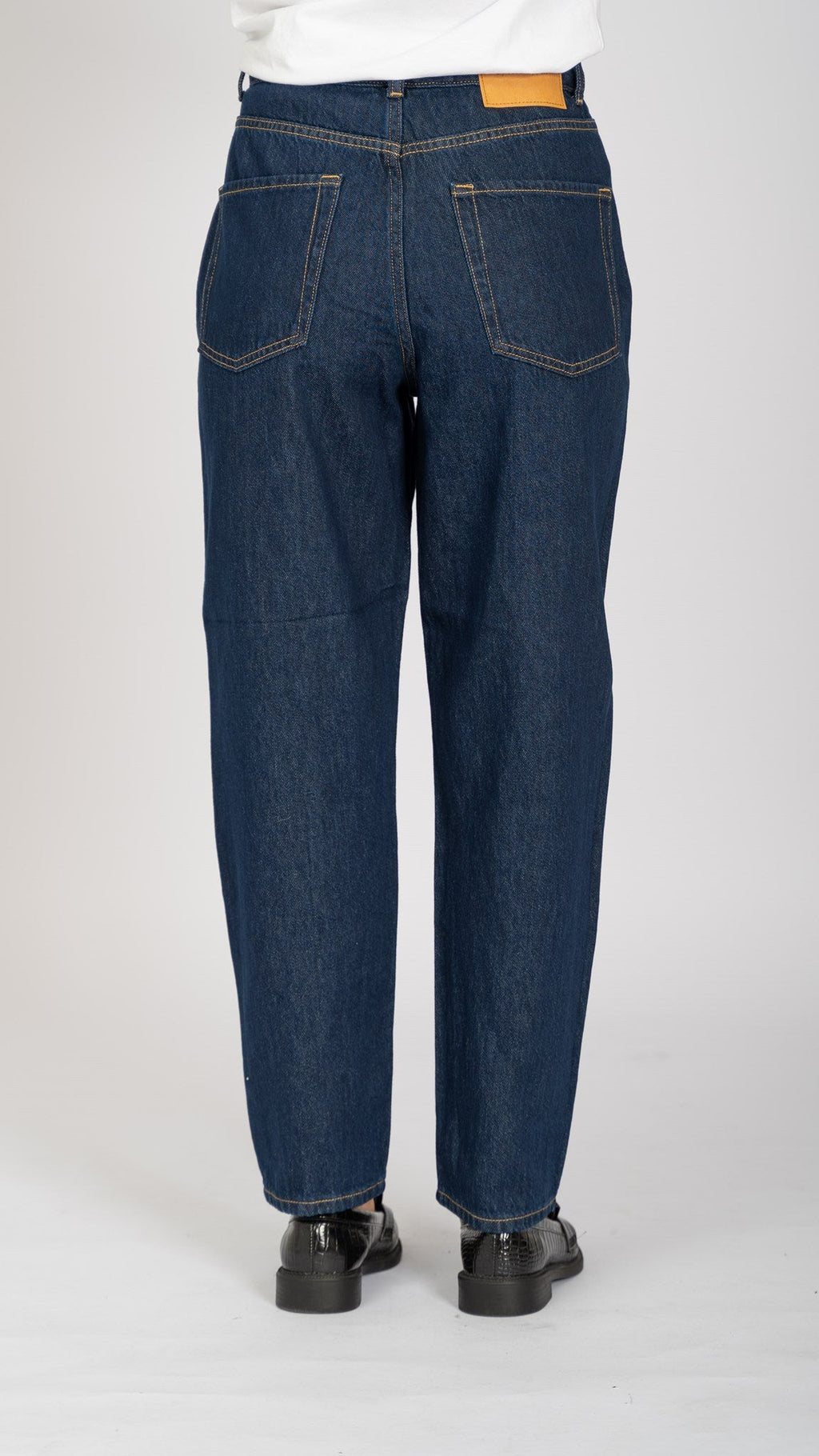 The Original Performance Mom Jeans - Denim bleu foncé