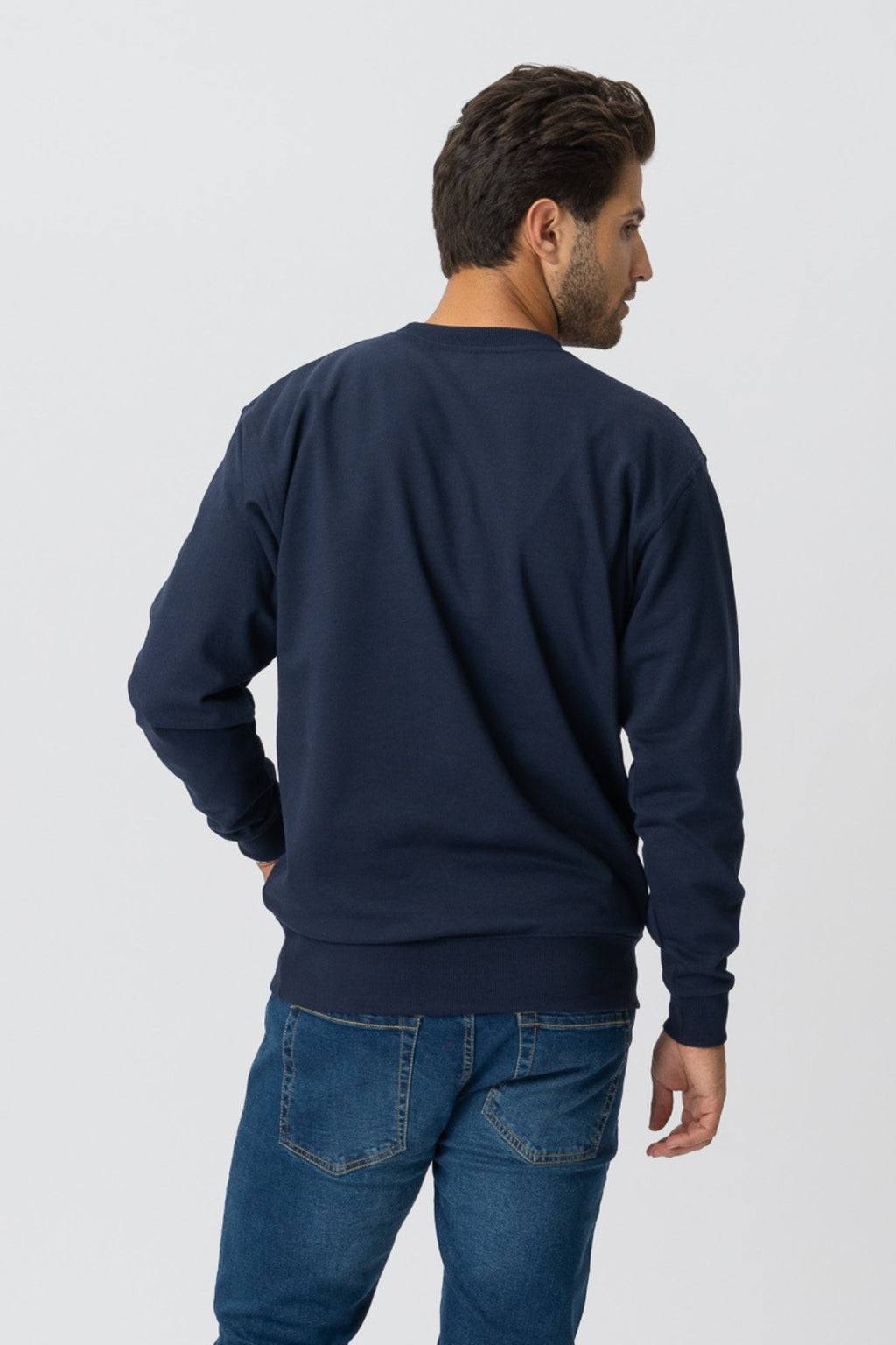 Crewneck de base - Marine