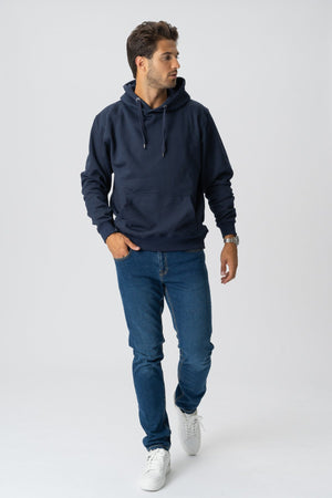 Basic Hoodie - Dark Navy