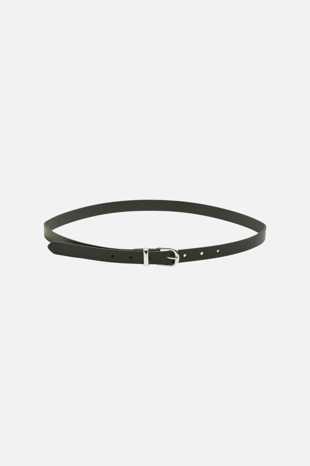 Myra Slim Ceinture - argent noir