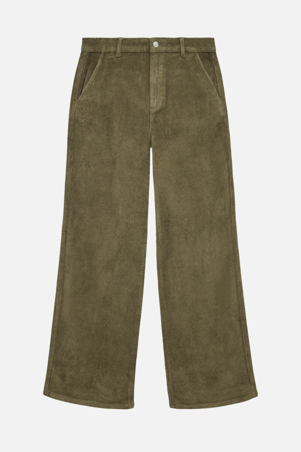 Margot Wide Charduroy Pants - Feuille de raisin