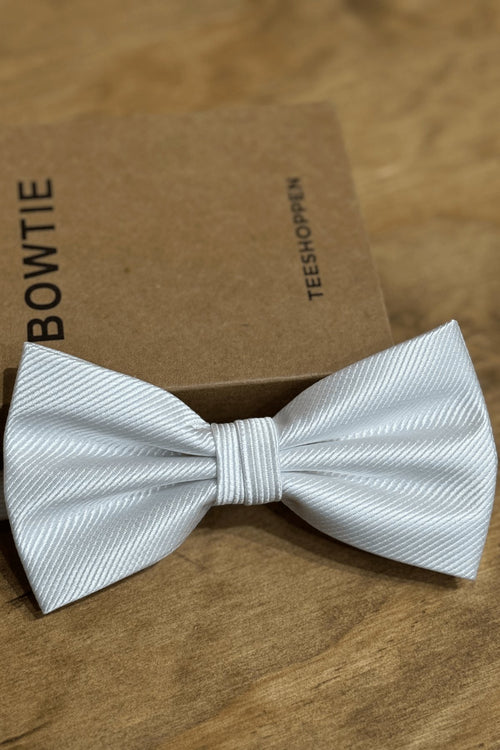 Bowtie - White - TeeShoppen Group™