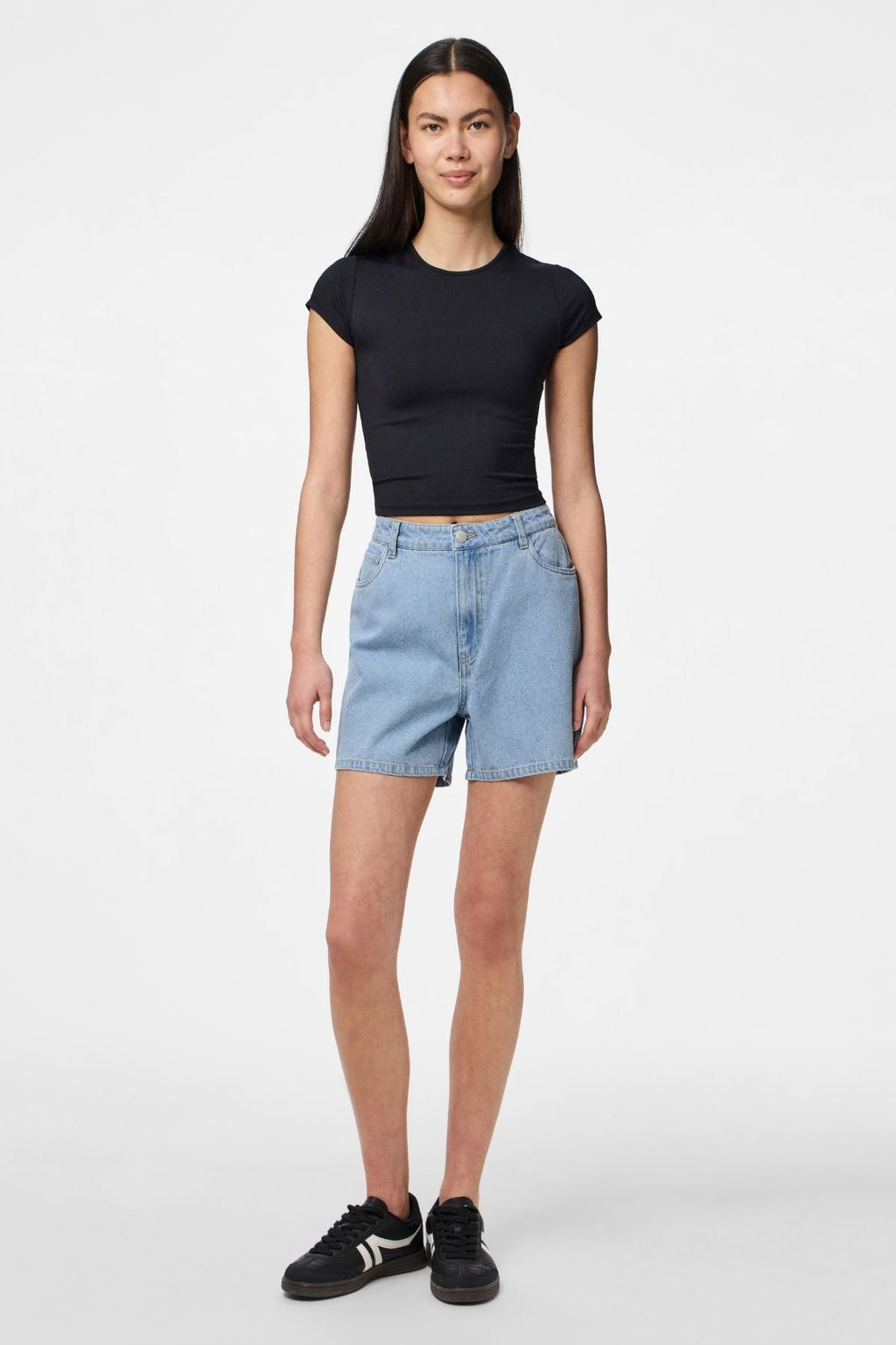 Abbi Shorts - Denim bleu clair