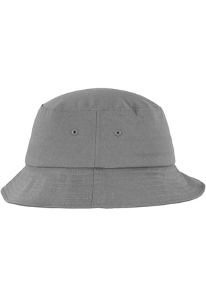 Cotton Twill Bucket Hat - Grey - TeeShoppen Group™ - Accessories - Flexfit