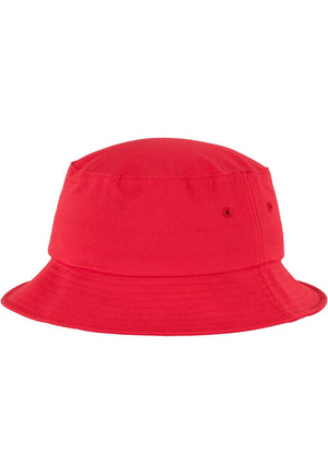 Chapeau Bucket en coton sergé - Rouge