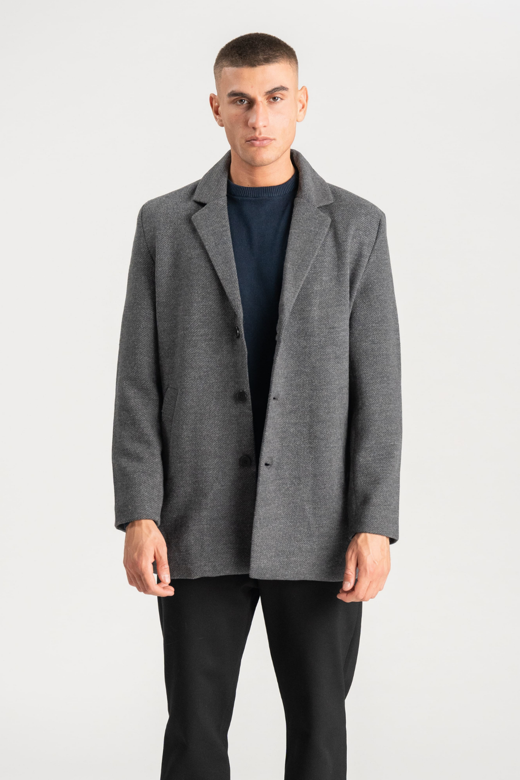 Manteau classique - Gris