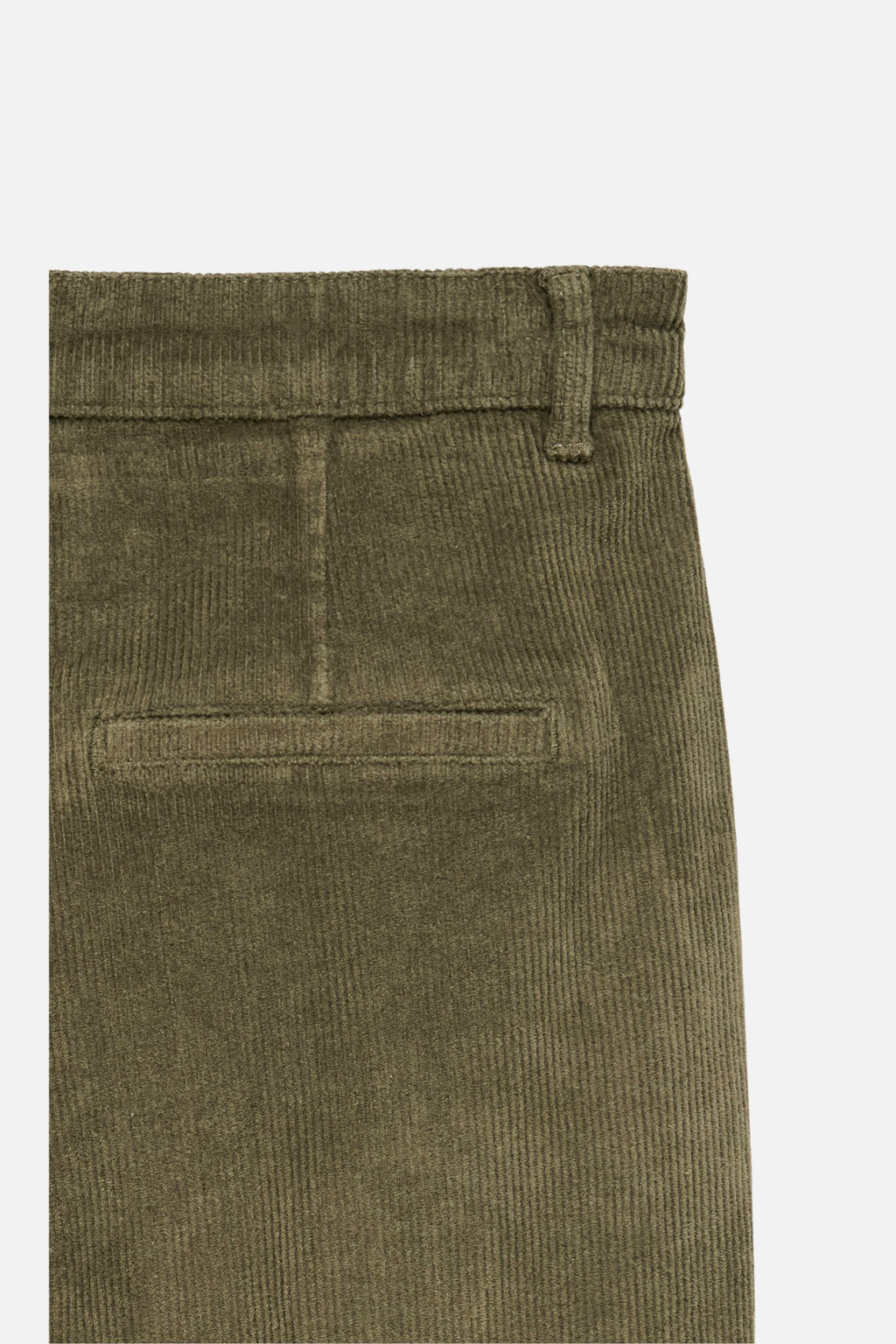 Margot Wide Charduroy Pants - Feuille de raisin