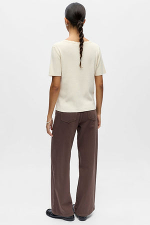 Cardigan à col en V Kelly Re - Bouleau