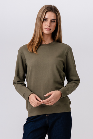 Sweatshirt Crewneck - Vert Armée