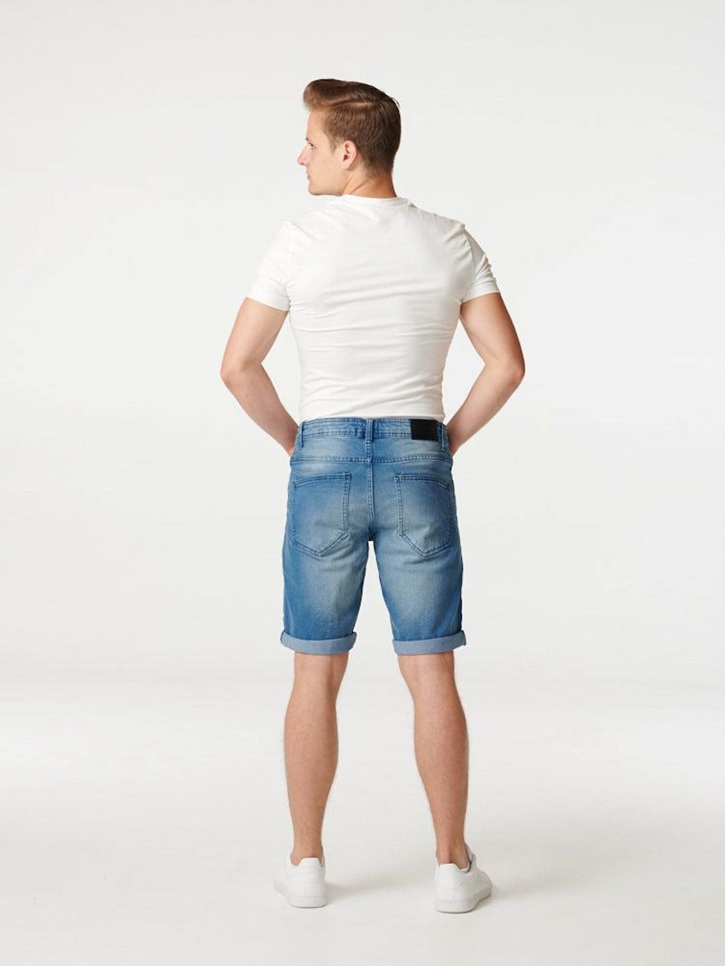 Shorts en jean - bleu