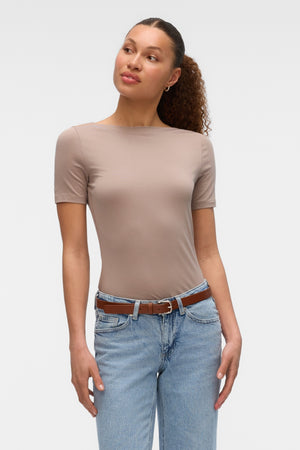 Panda Modal Top - Moon Rock