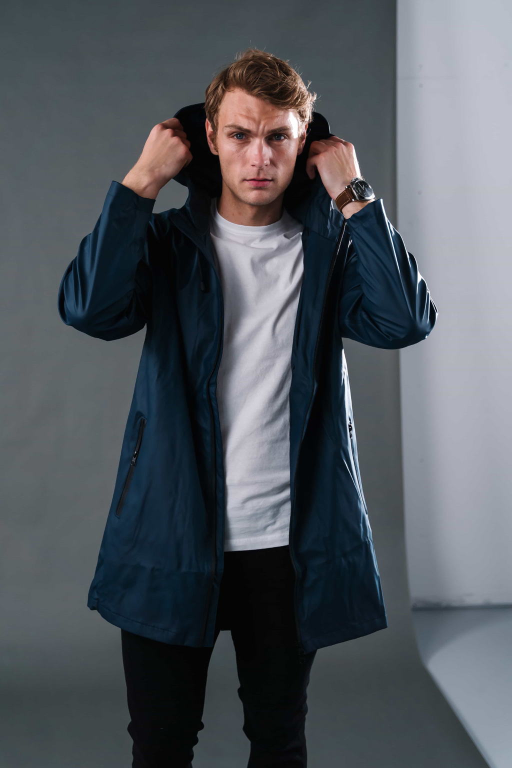 Sitka Raincoat - Navy