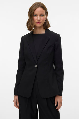 Blazer ajusté Filia - noir