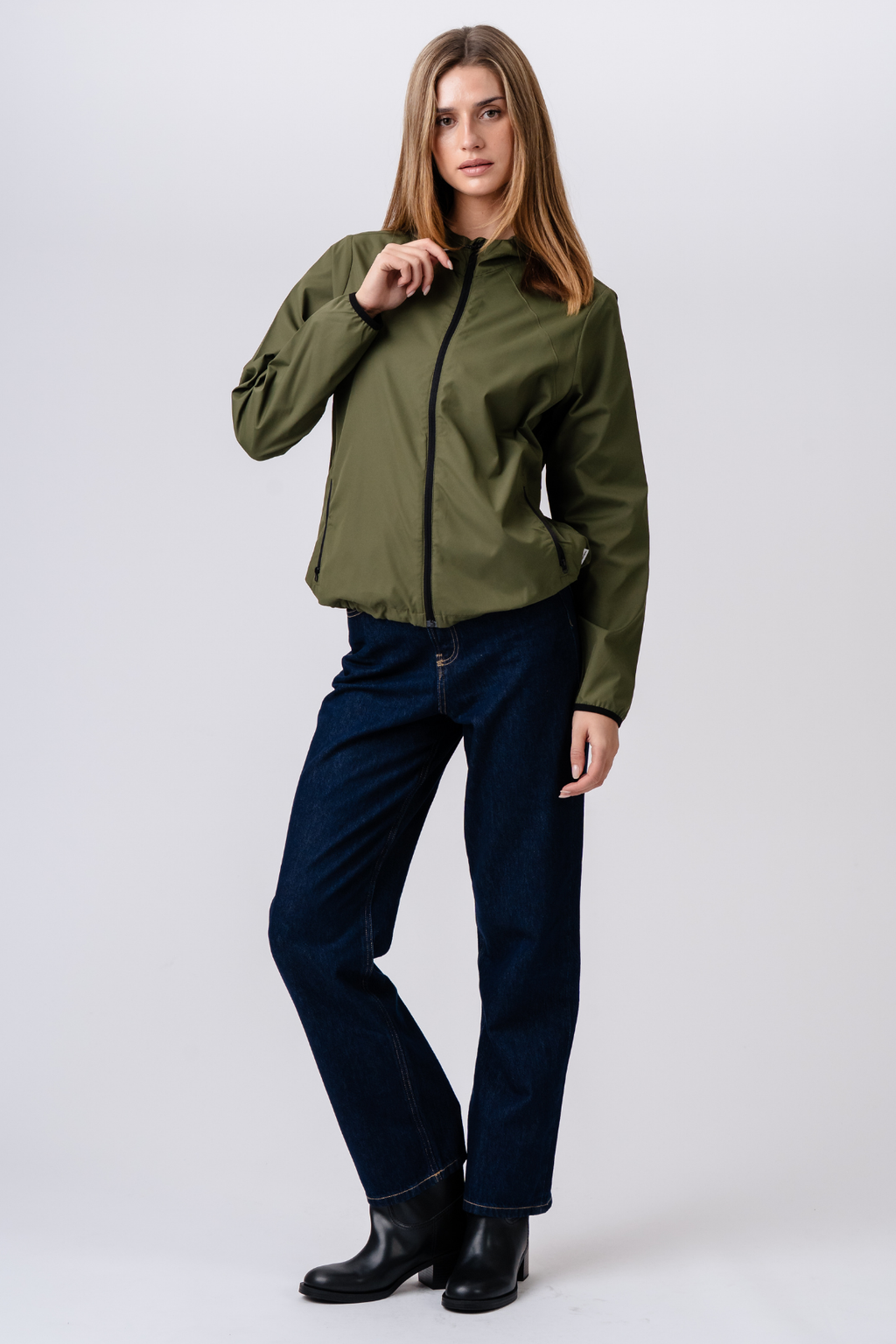 Victoria Windbreaker - Olive