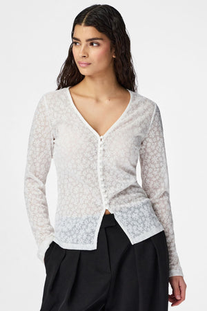 Cardigan Baisy - Cloud Dancer