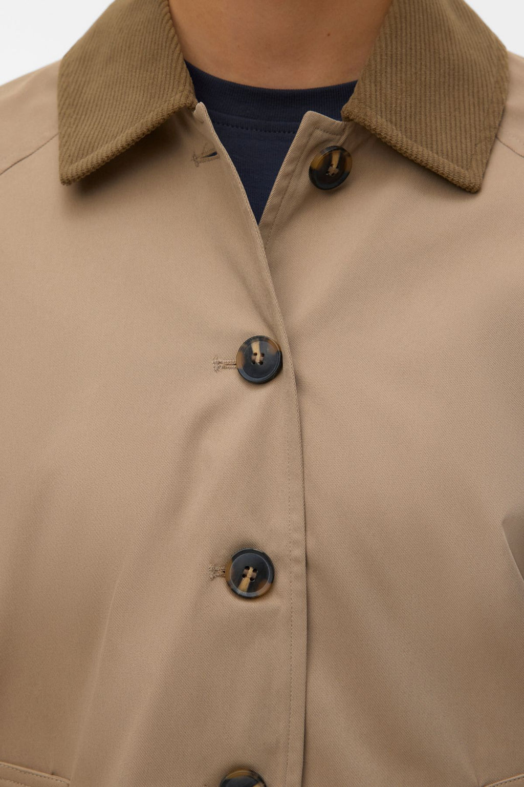 Veste courte Chelseafia - Vison argenté