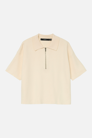 Or 2/4 Poloneck Pullover - Birch