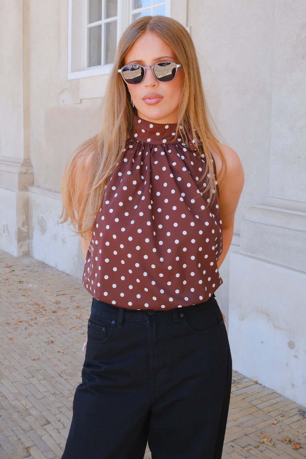 Lunettes de soleil Emma - Gris-Noir