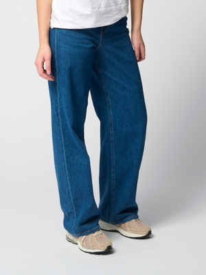 Le jean large de performance original - denim bleu moyen