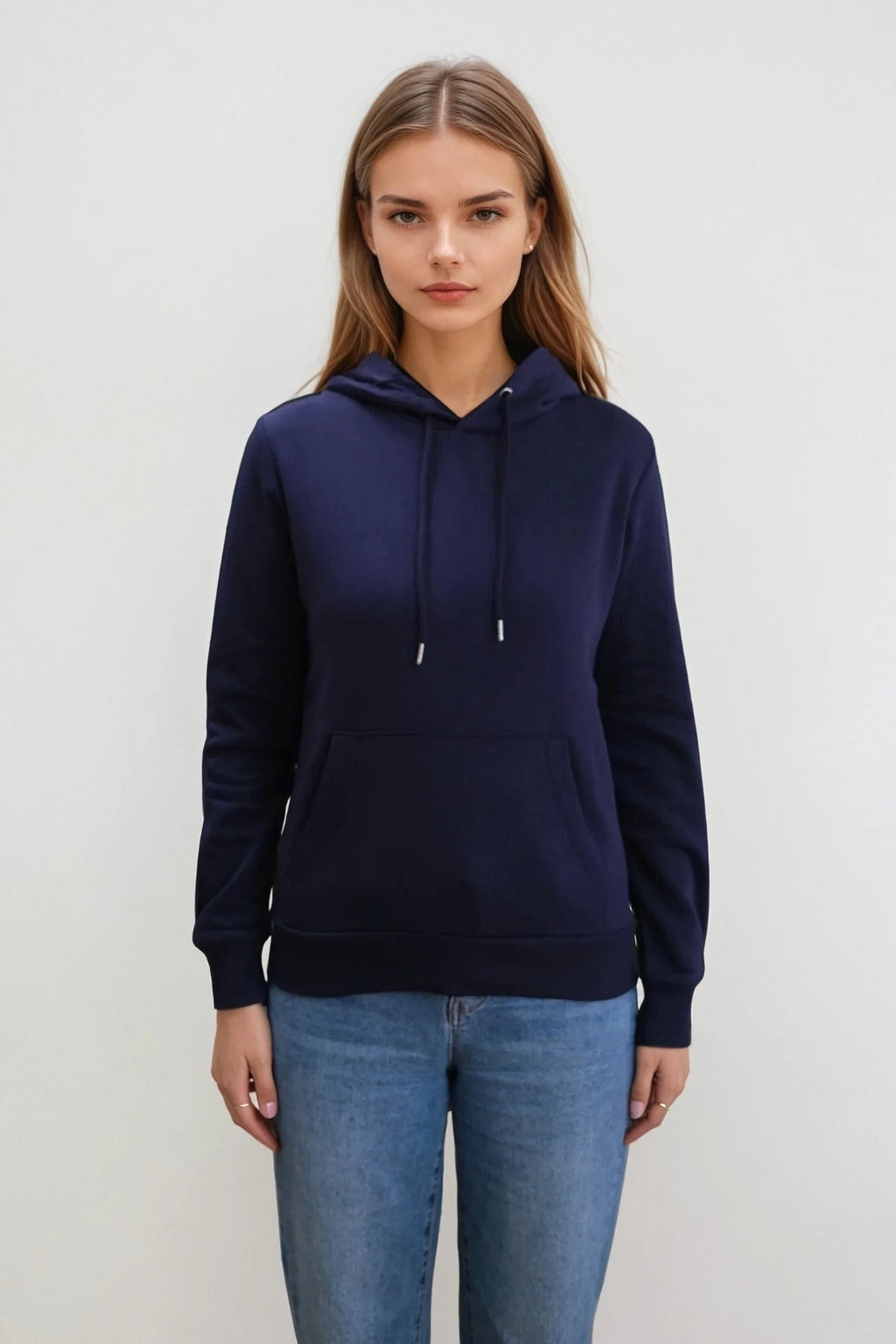 Boyfriend Sweat Hoodie - Marine