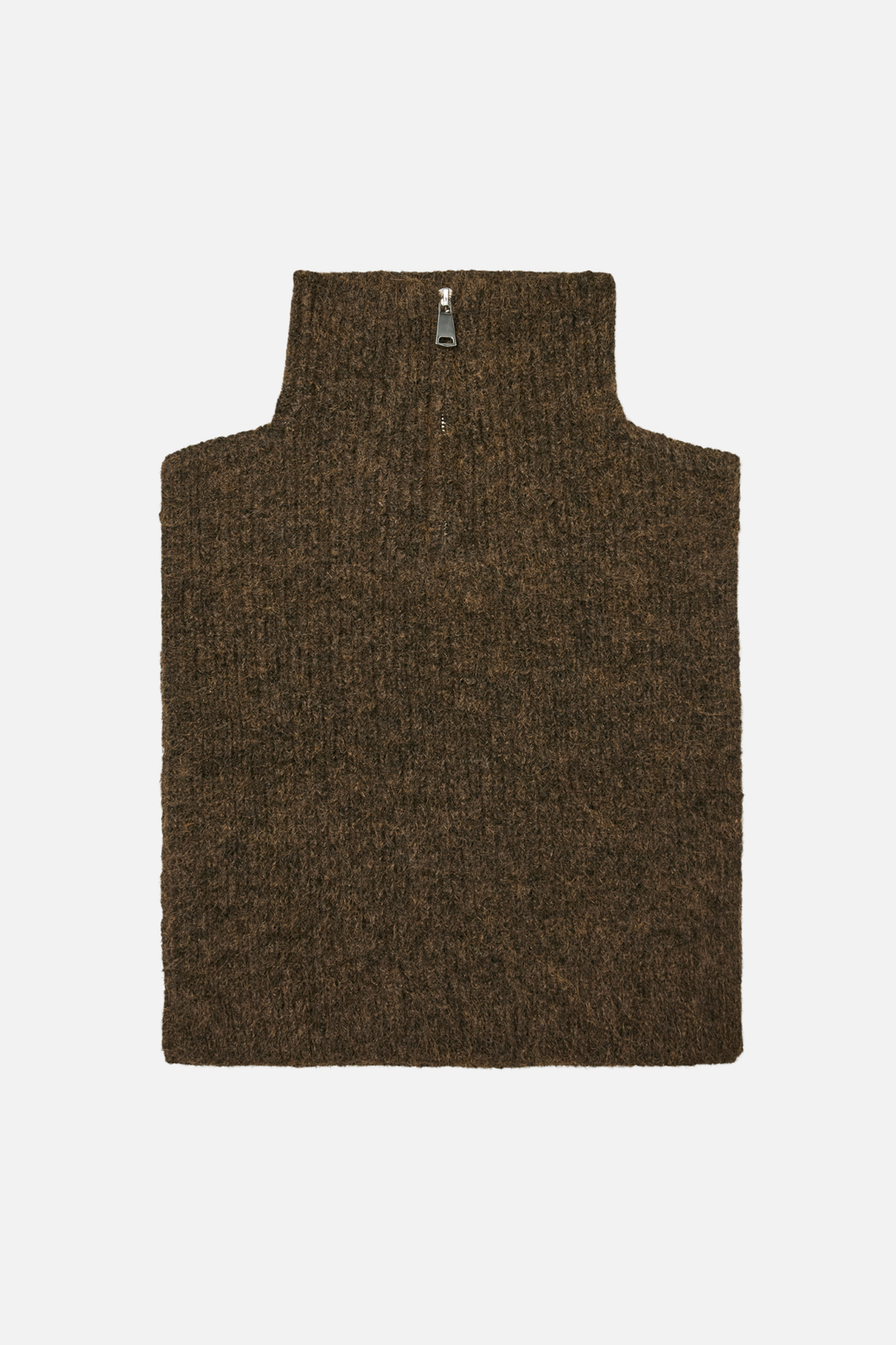 Cora Zipper Bibneck - Chocolate Torte Melange