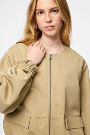 Blouson Bomber Ballon Berit - Travertin