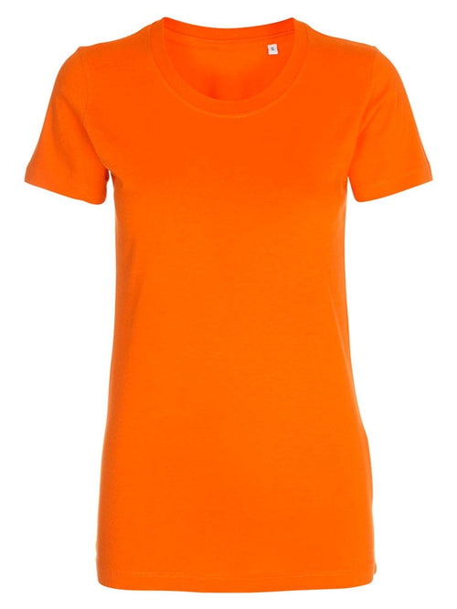 Fitted t-shirt - Orange - TeeShoppen Group™