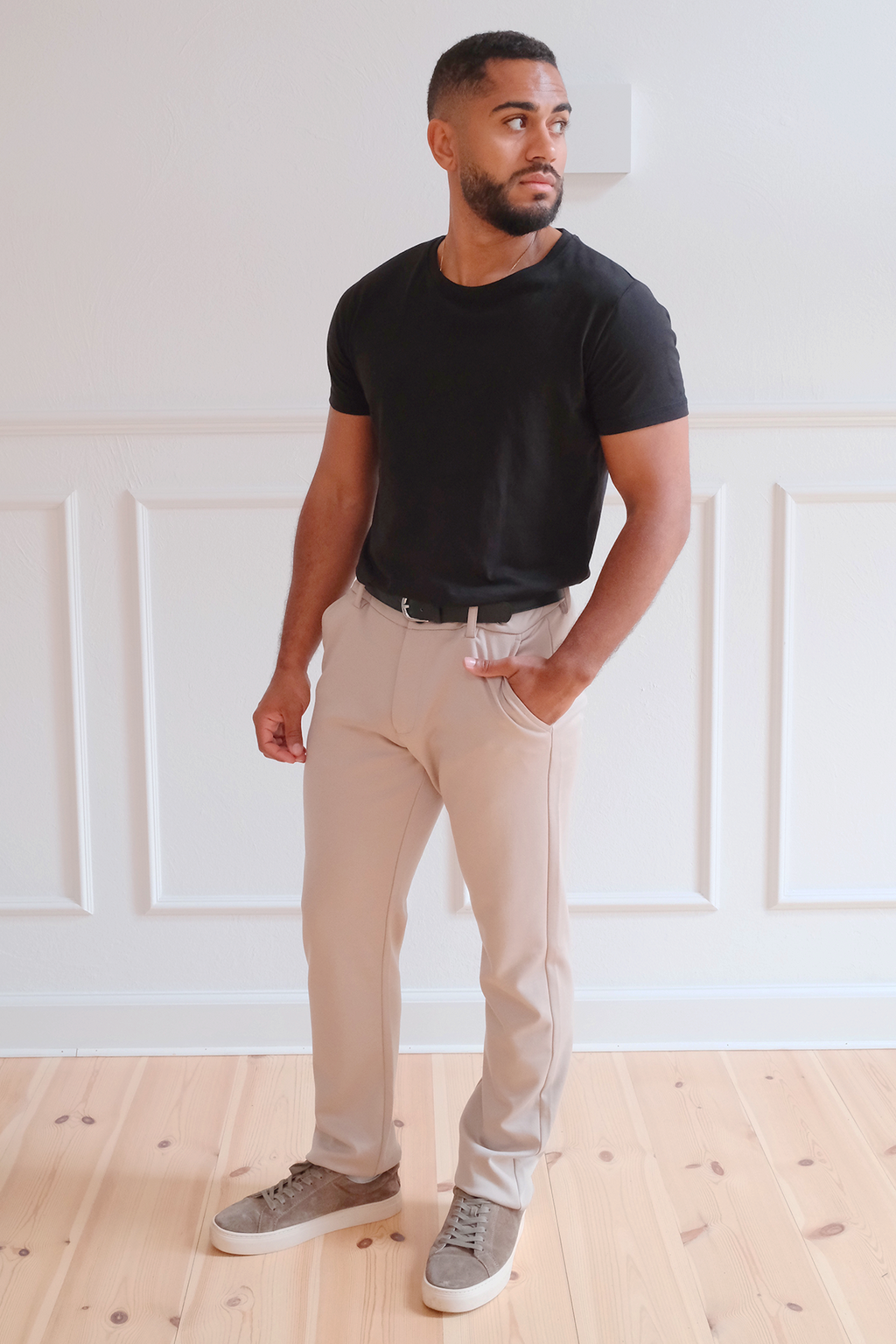 Heavy Boxfit Tee - Black