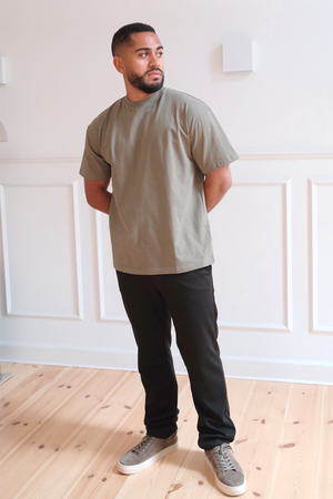 T-shirt boxy - Olive