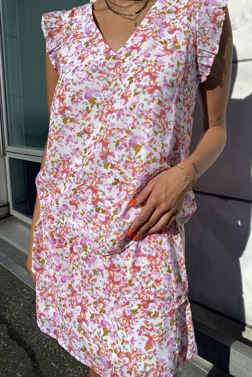 Star Smock Skirt - Tofu Darling Ditsy