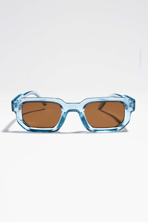 Izzy Sunglasses - Blue/Brown - TeeShoppen Group™ - Accessories - TeeShoppen