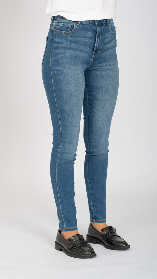 De Originale Performance Skinny Jeans - Light Blue Denim - TeeShoppen - Blå