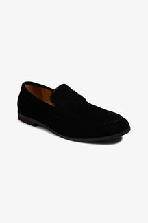 Mocassins en daim - Noir