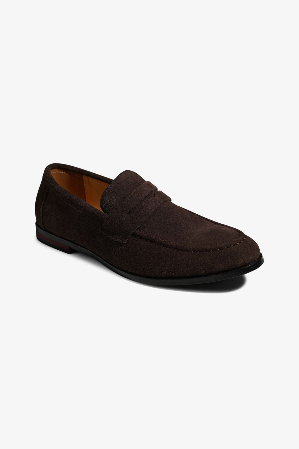 Mocassins en daim - Marron foncé