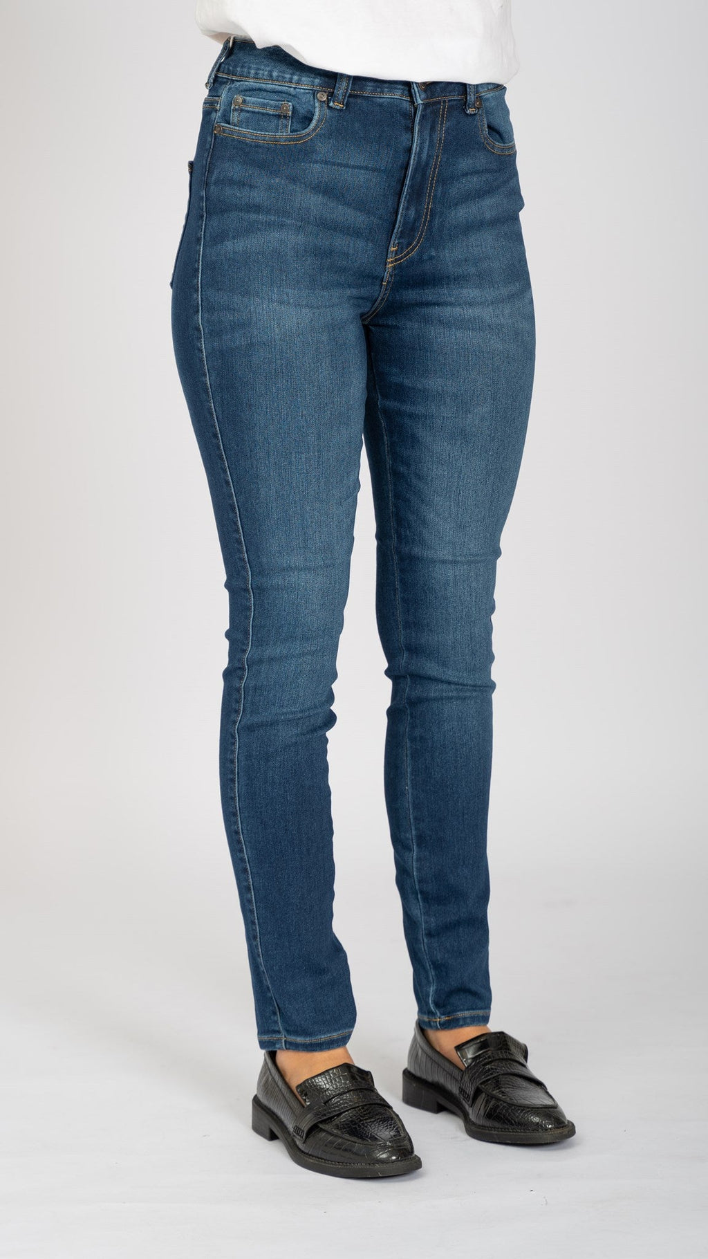 The Original Performance Skinny Jeans - Medium Blue Denim