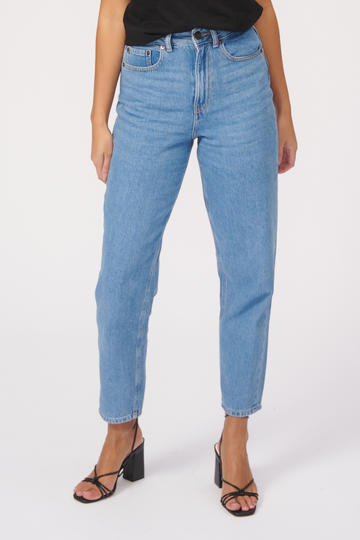 The Original Performance Mom Jeans - Denim bleu clair