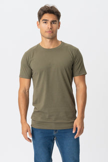 T-shirt musculaire - Green de l'armée