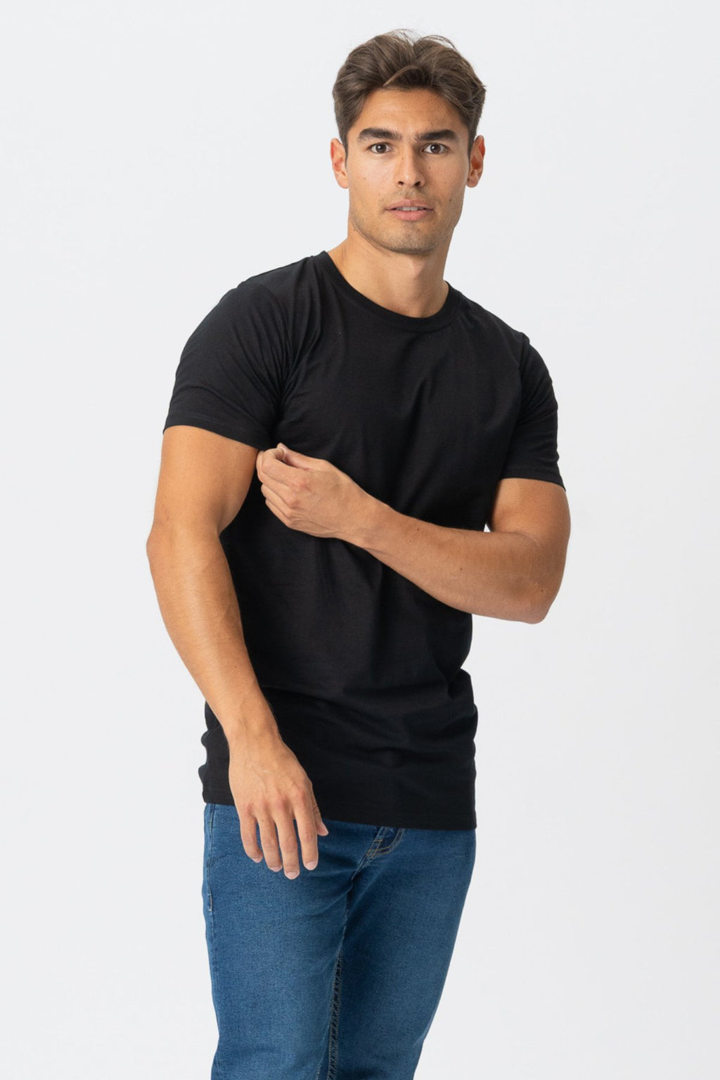 T-shirt musculaire - noir