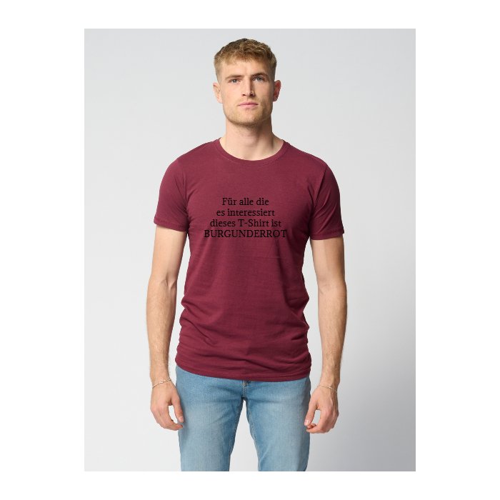 Muscle T-shirt - Burgundy Red