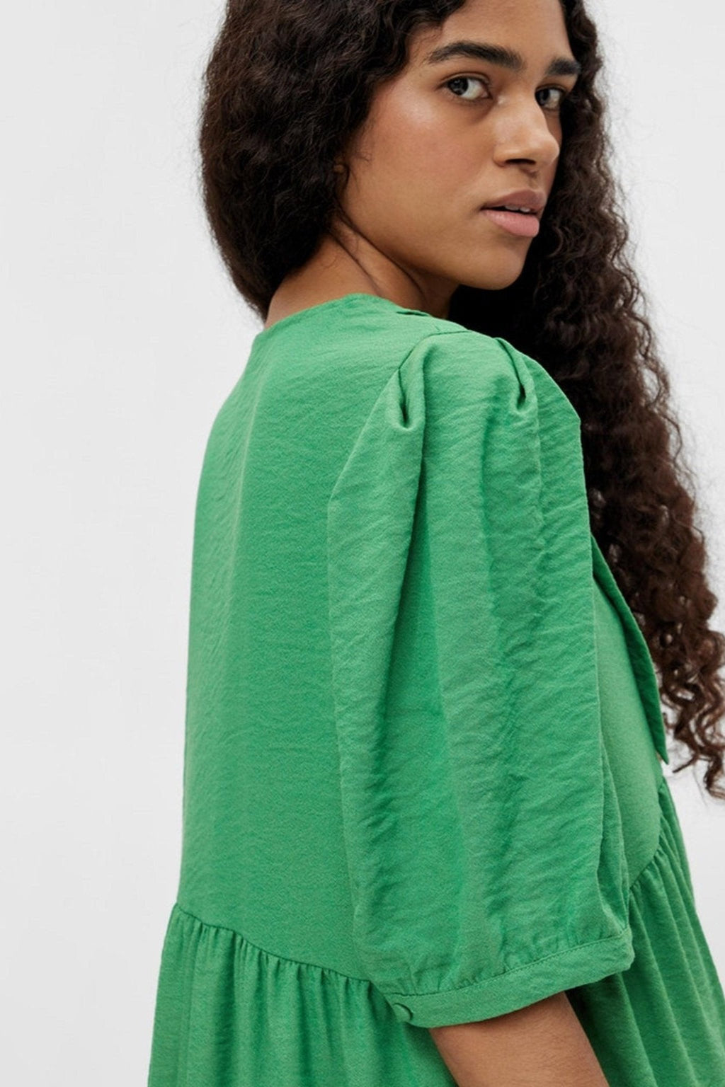Robe longue alaia - Green d'artichauts