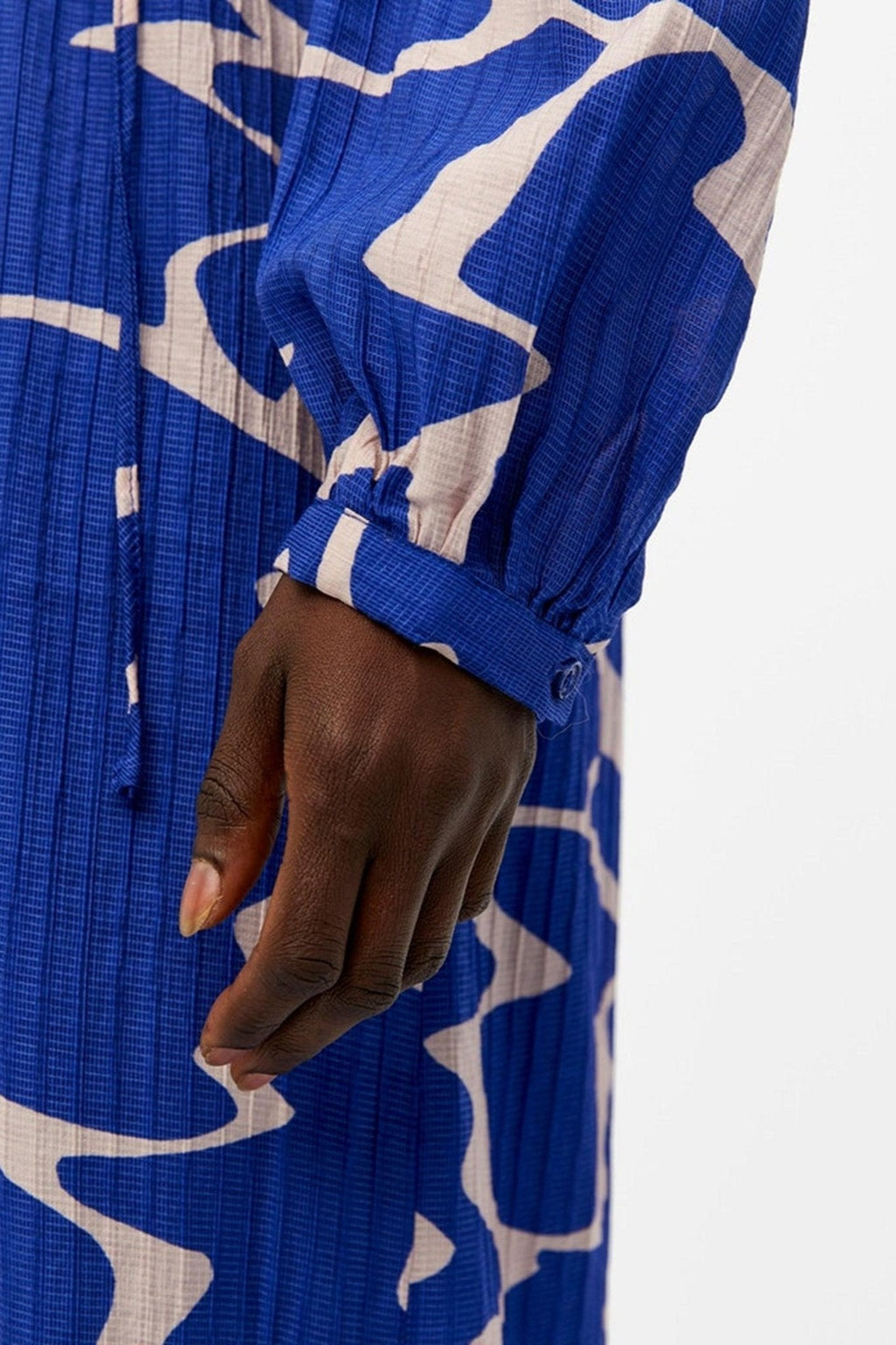 Vanja Wrap Kjole - Clematis Blue