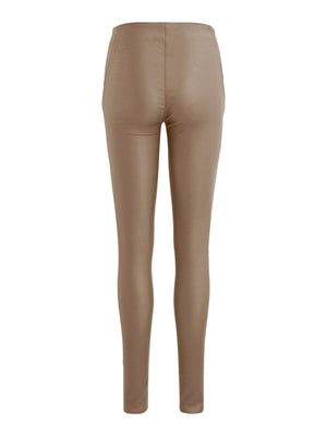 Leggings en revêtement Belle - Beige