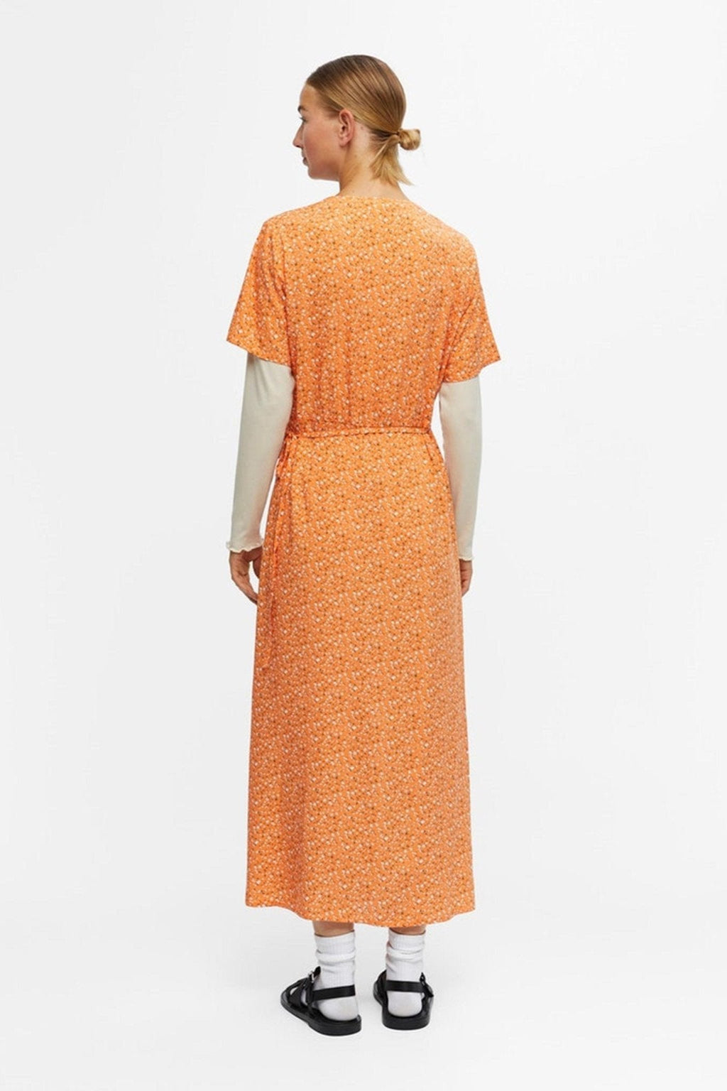 Robe Ema Elise Wrap - Sunset d'automne